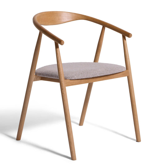 Eden Esszimmerstuhl, Eiche | Stoff