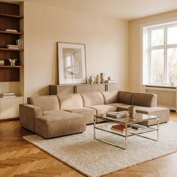 Lyon U-Form Sofa, links
