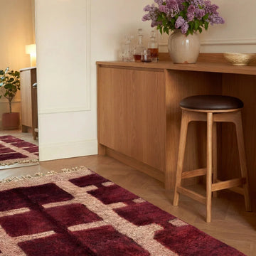 Turn Counterstuhl, Drehfunktion | Leder mokka