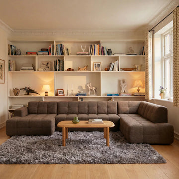 Paris U-Form Sofa, links