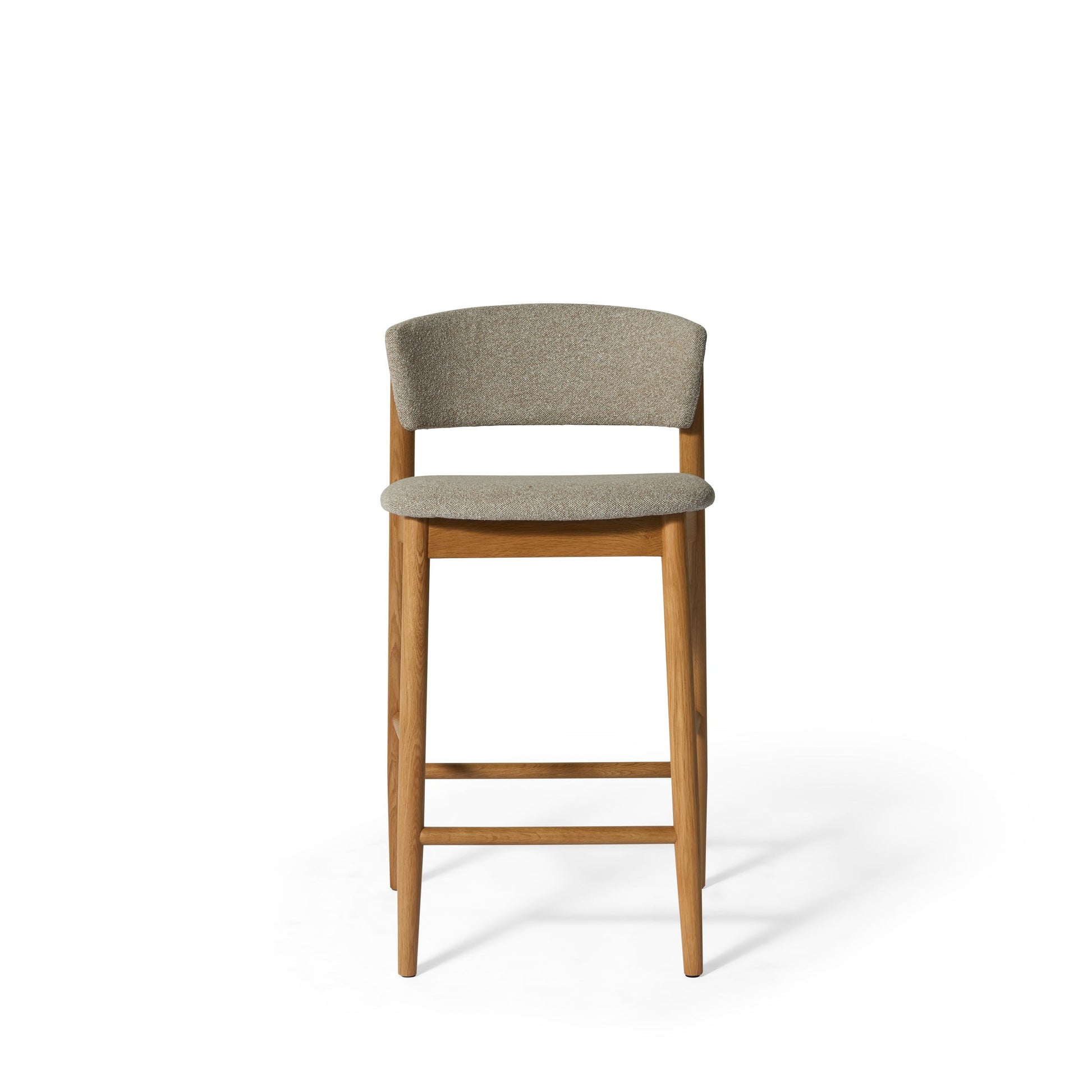 Leonora counterstol, egetræ | stof - Møbelkompagniet