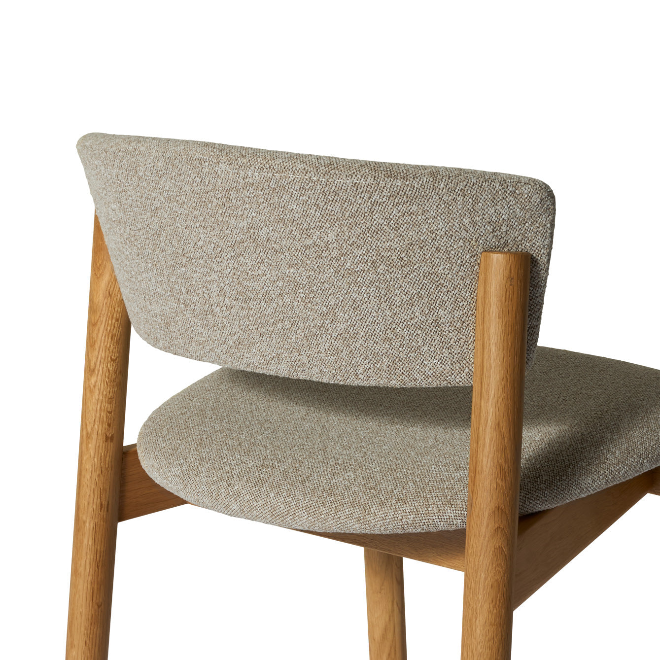 Leonora counterstol, egetræ | stof - Møbelkompagniet