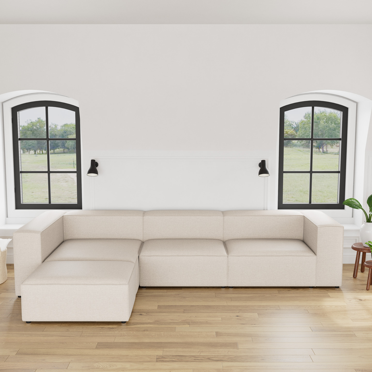 Lissabon XL chaiselong sofa, venstrevendt | 360cm - Møbelkompagniet