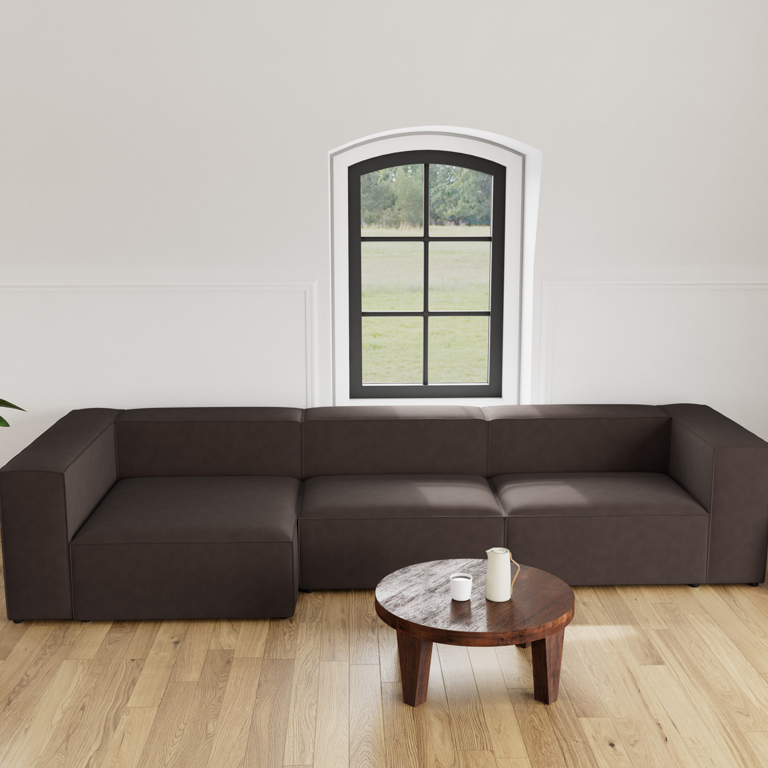 Lissabon chaiselong sofa, venstrevendt | 360cm - Møbelkompagniet
