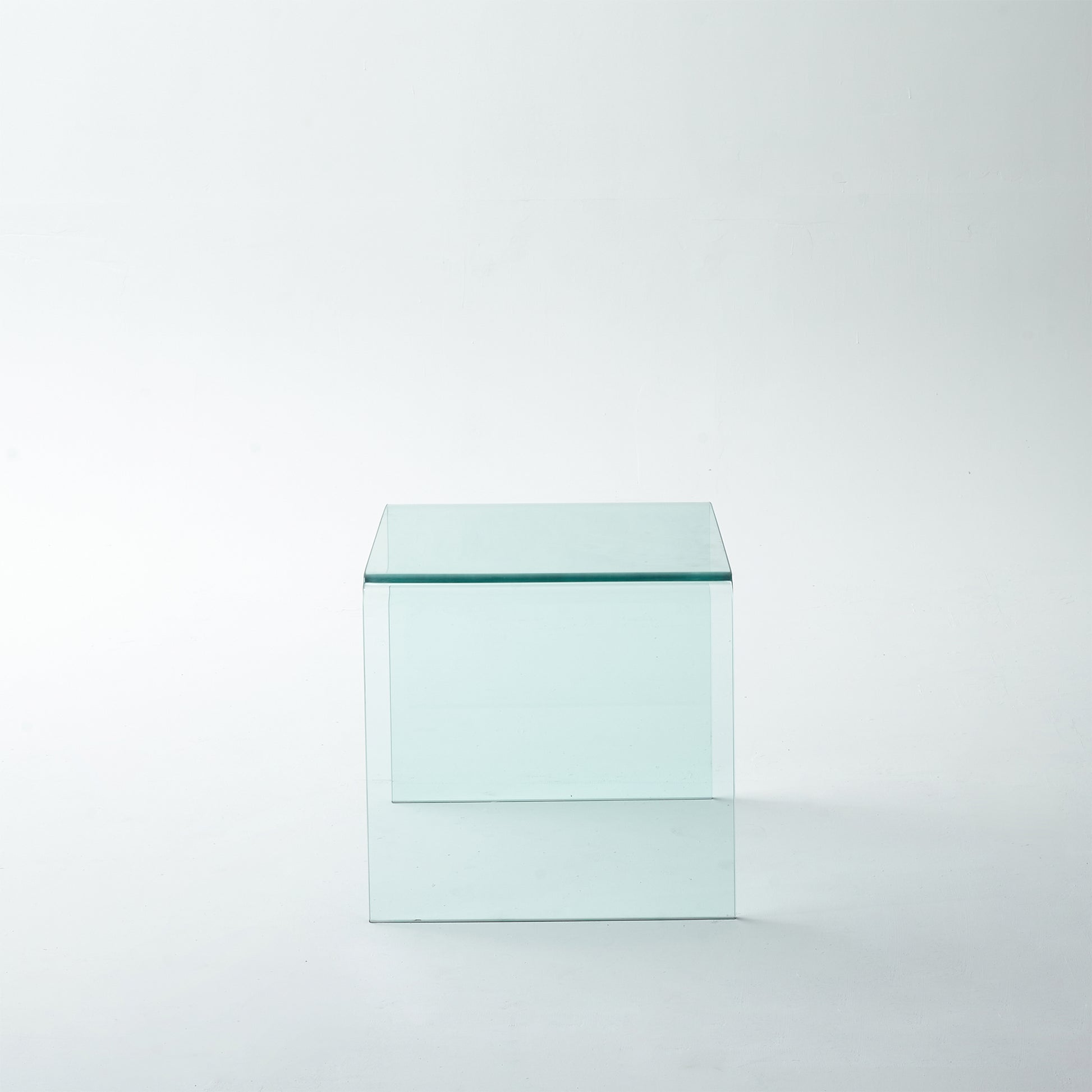 Clear hjørnebord, glas - Møbelkompagniet