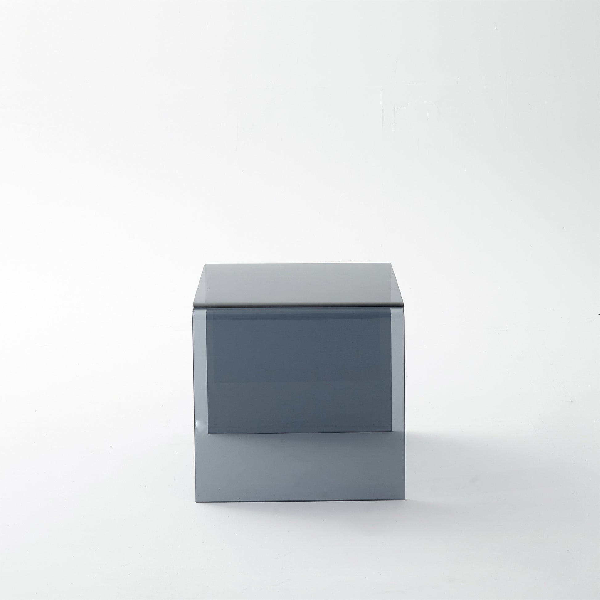 Clear hjørnebord, glas - Møbelkompagniet