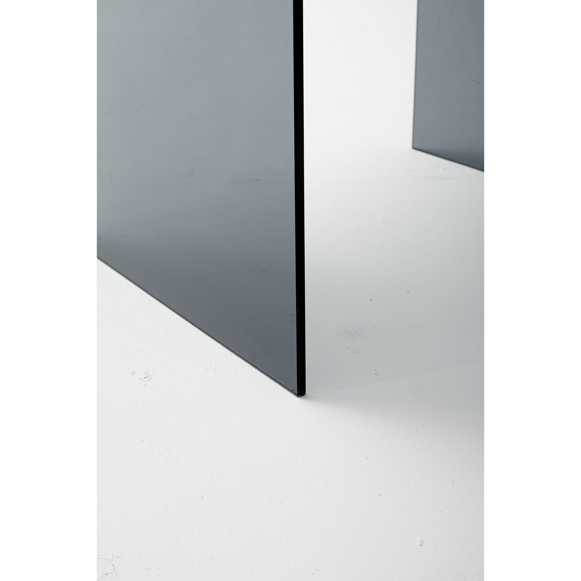 Clear hjørnebord, glas - Møbelkompagniet