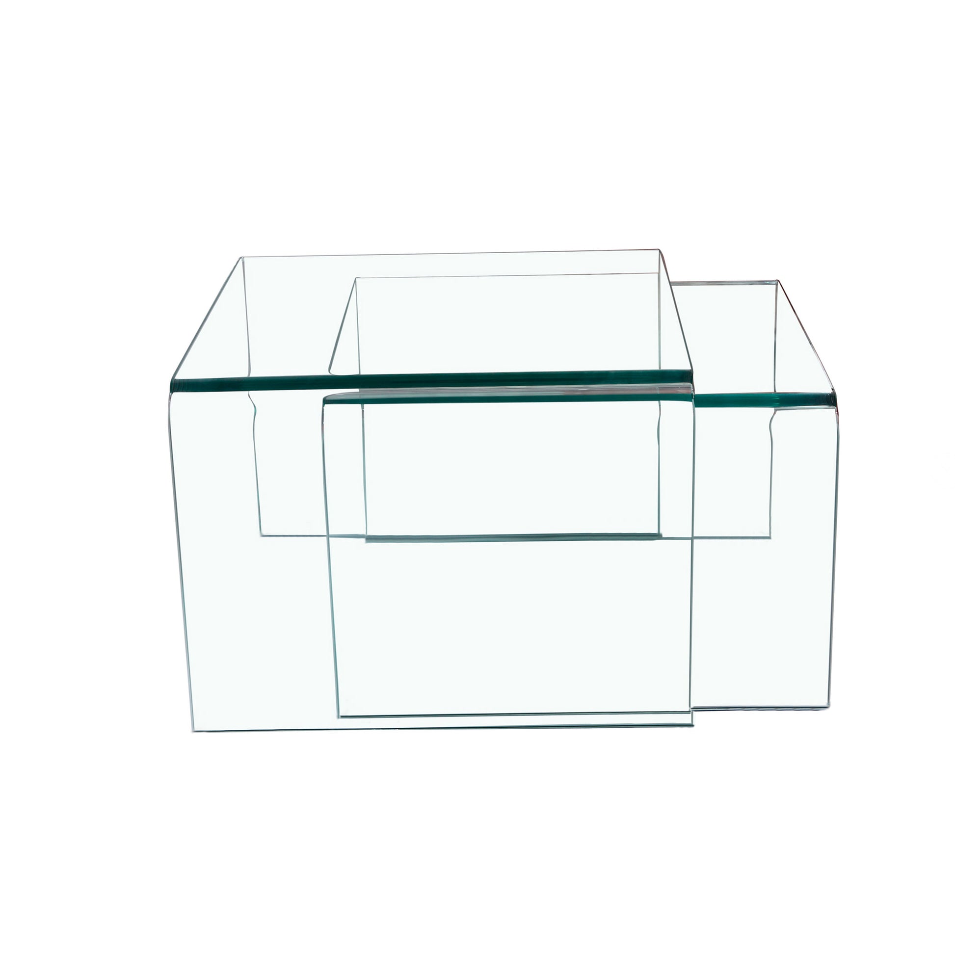 Clear sofabordssæt, glas - Møbelkompagniet