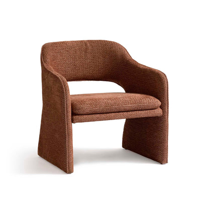 Plush Loungesessel, Kupfer