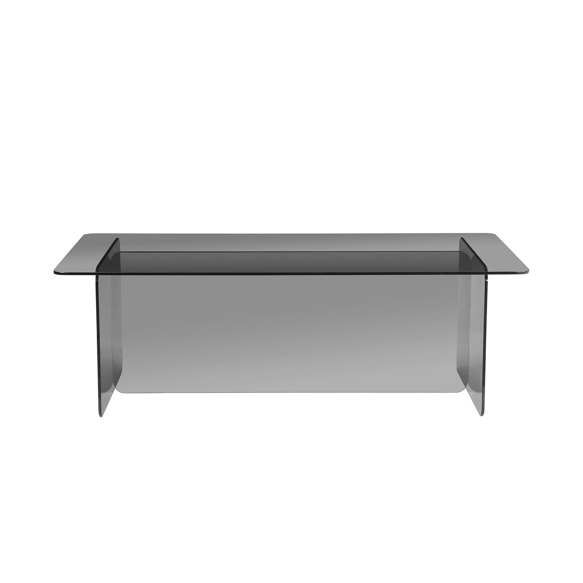 Vetro sofabord, glas | 120x60 - Møbelkompagniet