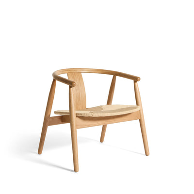 Relate Loungesessel, Eiche natur | Flechtwerk