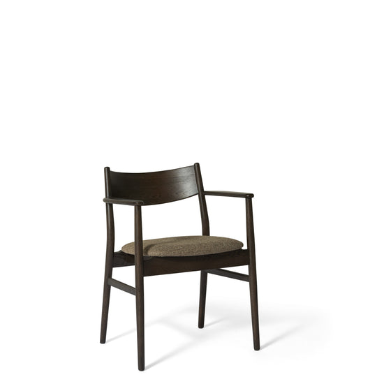 Seren Esszimmerstuhl, Geräucherte Eiche | Armlehnen