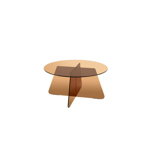 Arco Couchtisch, Glas | Ø80