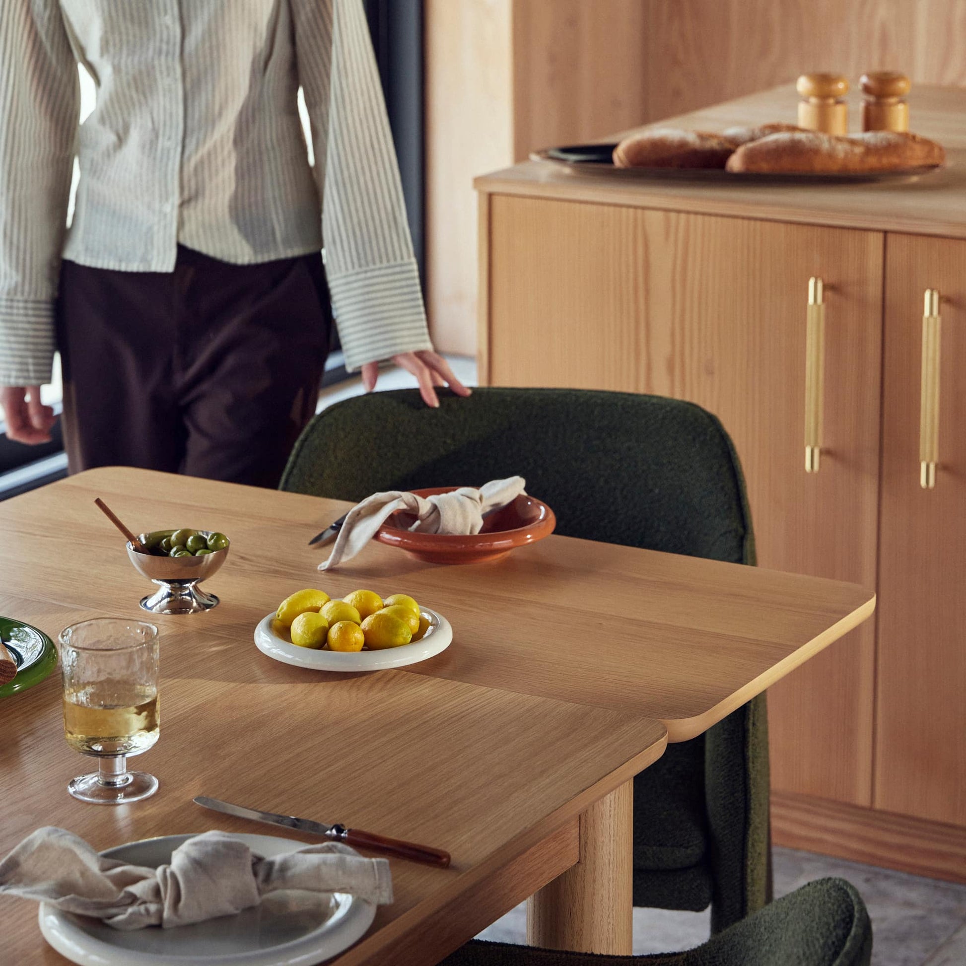 Askov Esstisch, Ohne Zusatzplatten | 200/290x95 - Møbelkompagniet DE