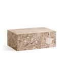 Varese Couchtisch, Latte-Marmor | 90x60
