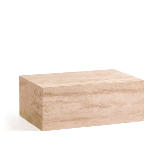 Varese Couchtisch, Travertinmarmor | 90x60