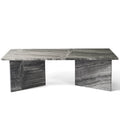 Vega Couchtisch, River Grey Marmor | 140x70