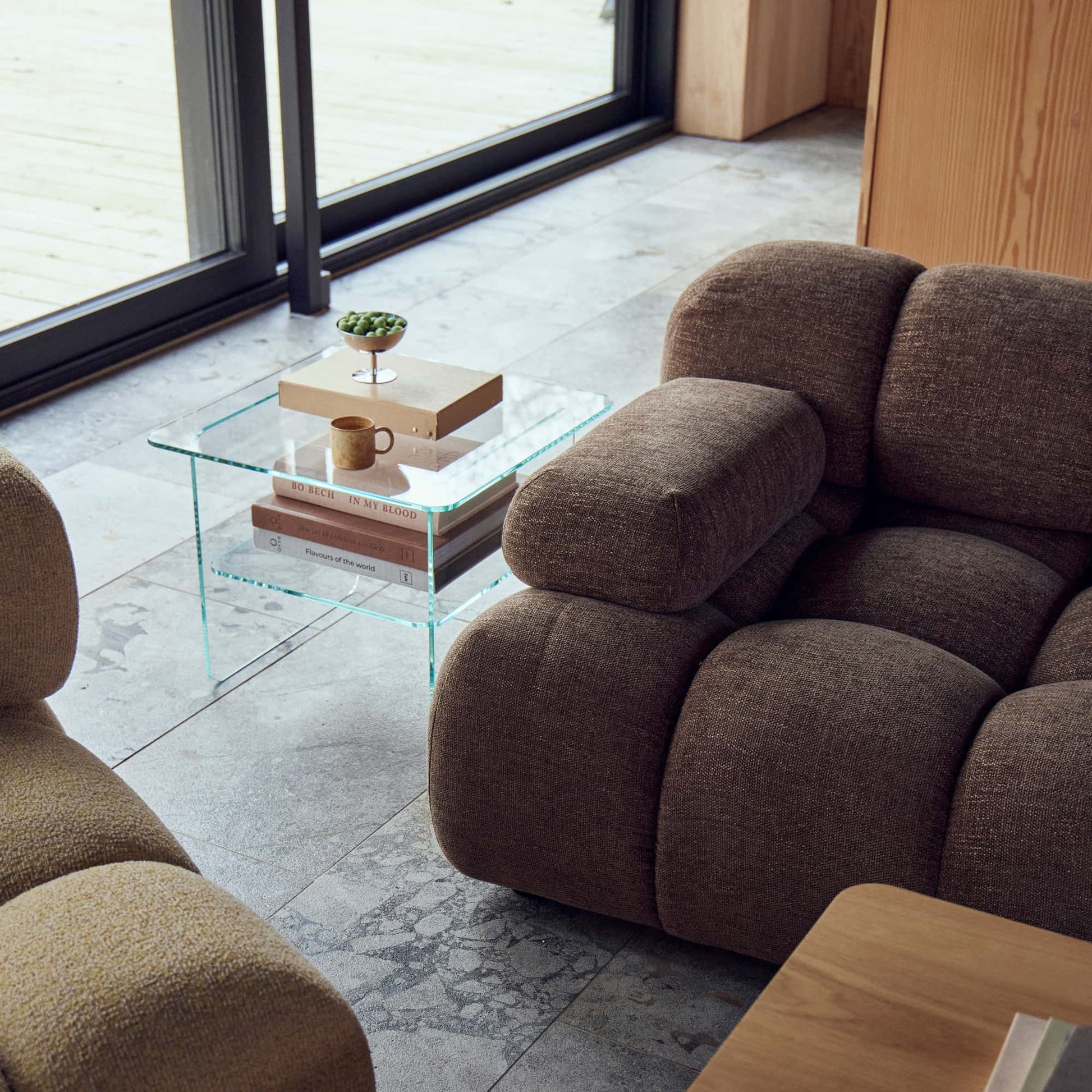 Vetro Ecktisch, Glas | 50x50 - Møbelkompagniet DE