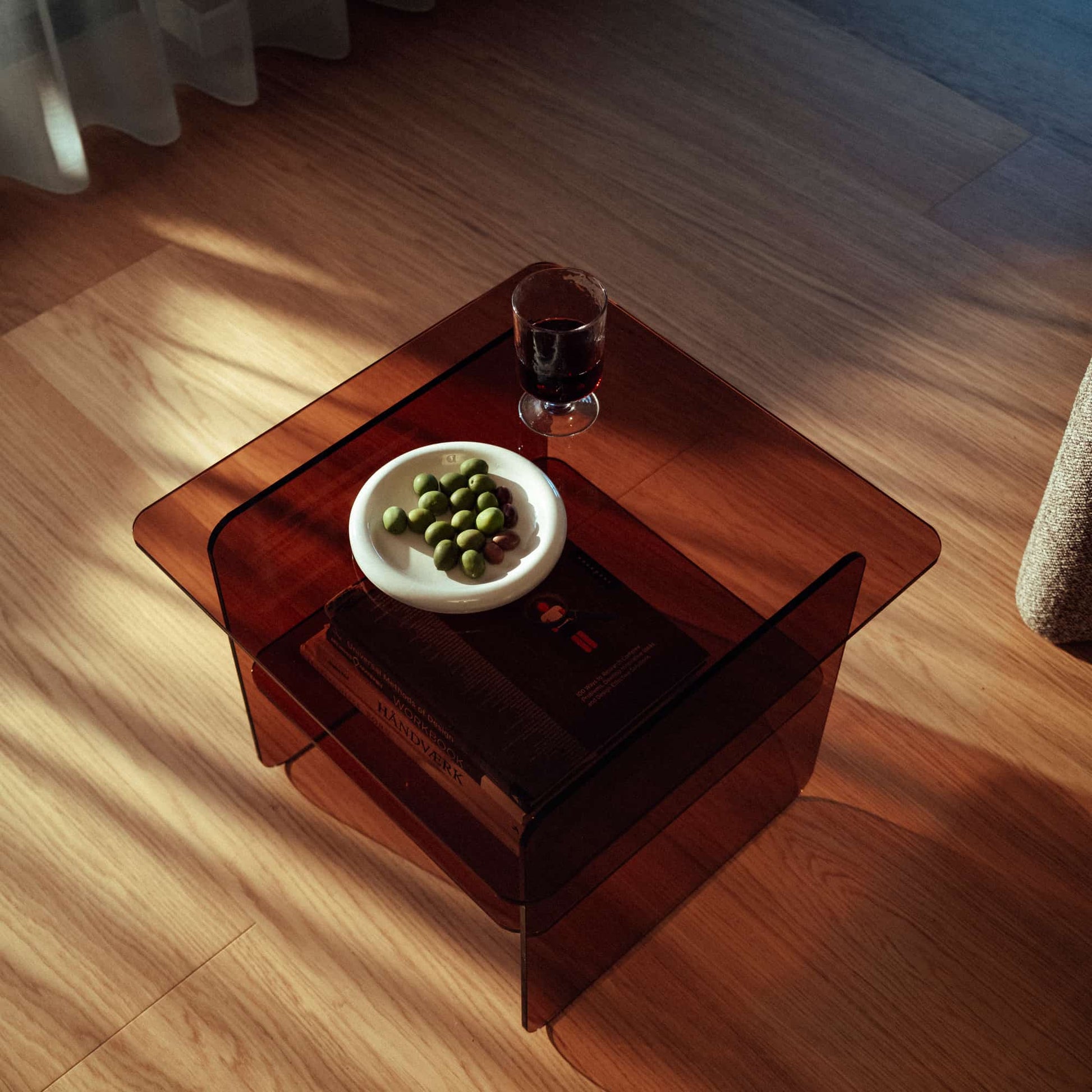 Vetro Ecktisch, Glas | 50x50 - Møbelkompagniet DE