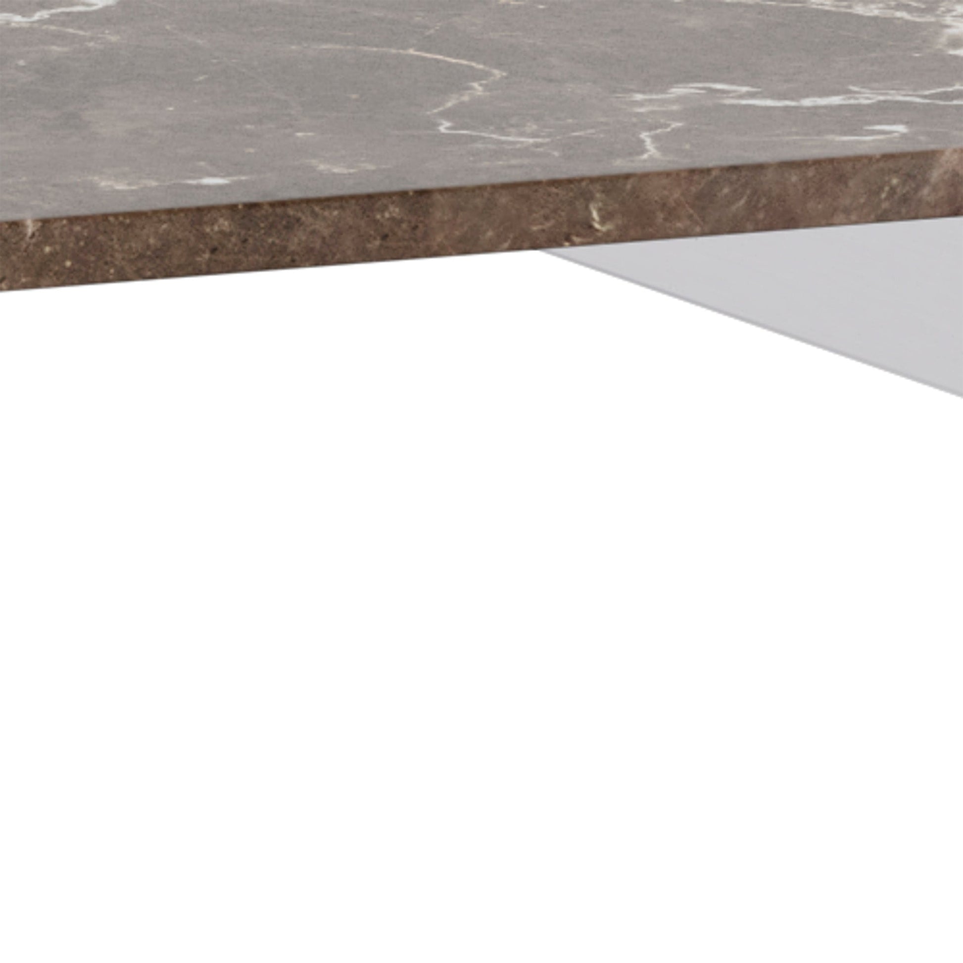 Oris sofabord, marmor emperador | 82x80 - Møbelkompagniet