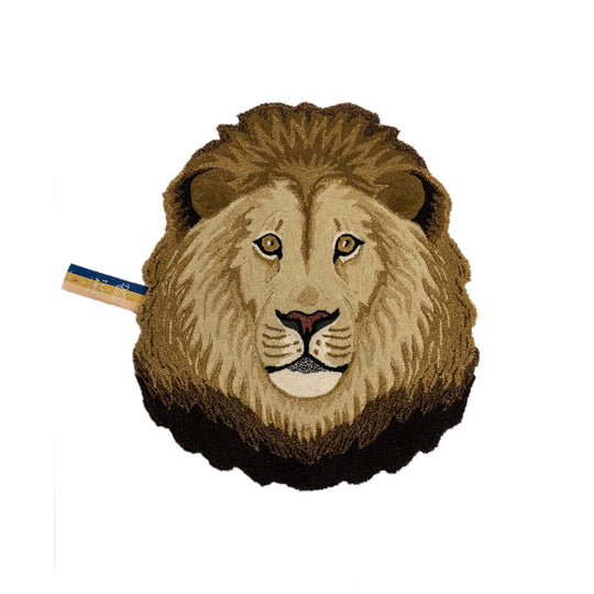 Löwenkopf-Teppich, Doing Goods – 113 x 95 cm