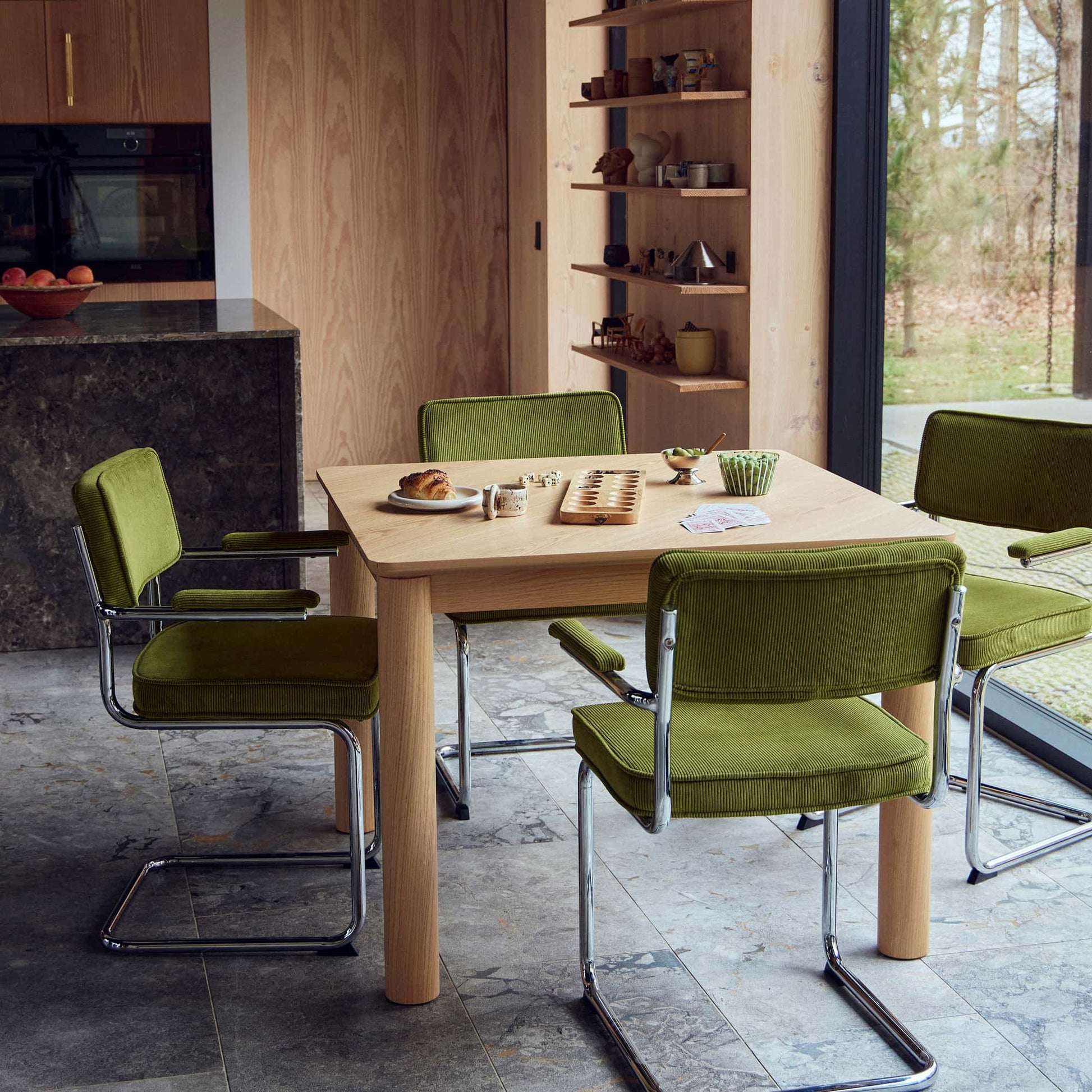 Askov Esstisch, inkl. Zusatzplatte | 100/135x100 - Møbelkompagniet DE