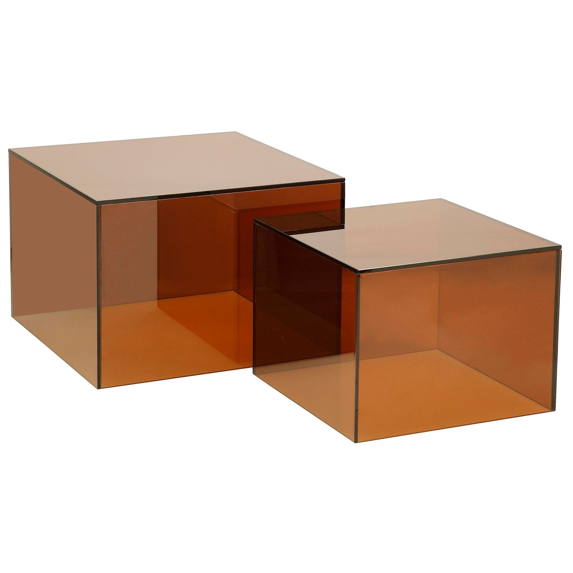 Quadro sofabordssæt, glas - Møbelkompagniet