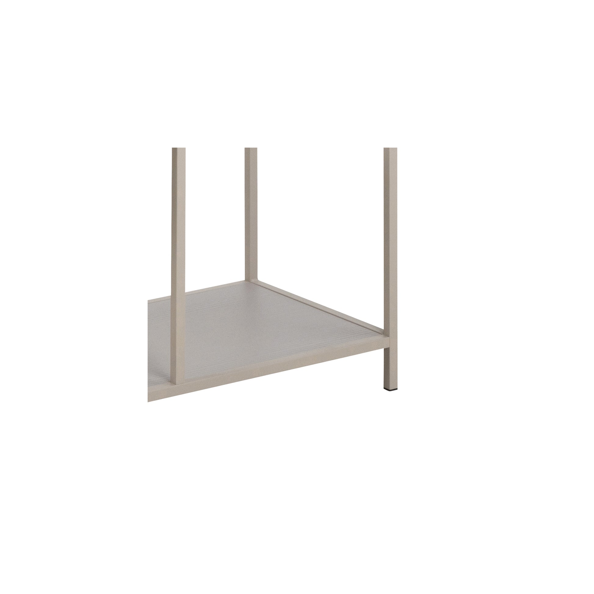 Seaford reol, 5 Hylde | vendbar bagpanel | 185x77 - Møbelkompagniet