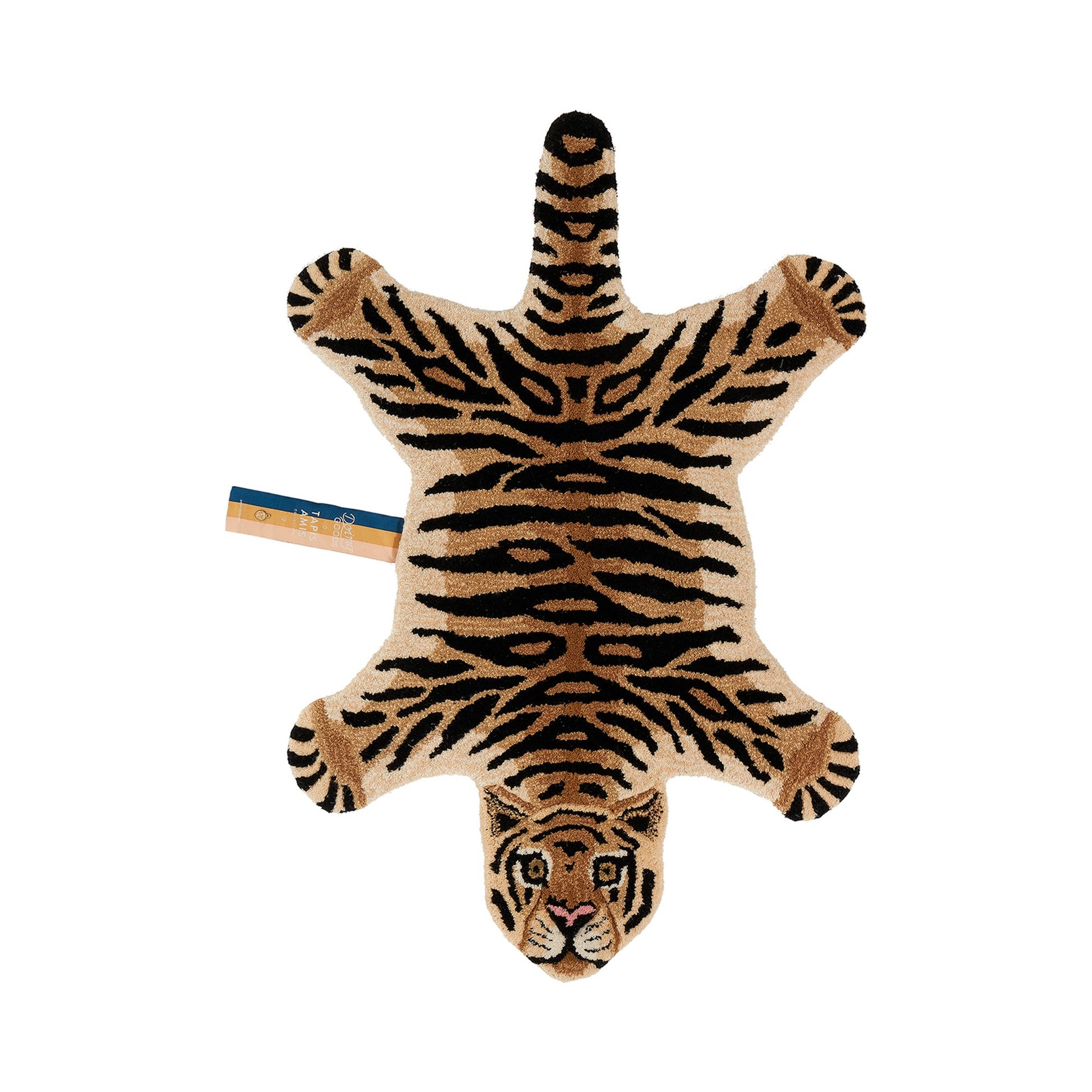 Tiger tæppe, Doing Goods - 92x63 cm - Møbelkompagniet