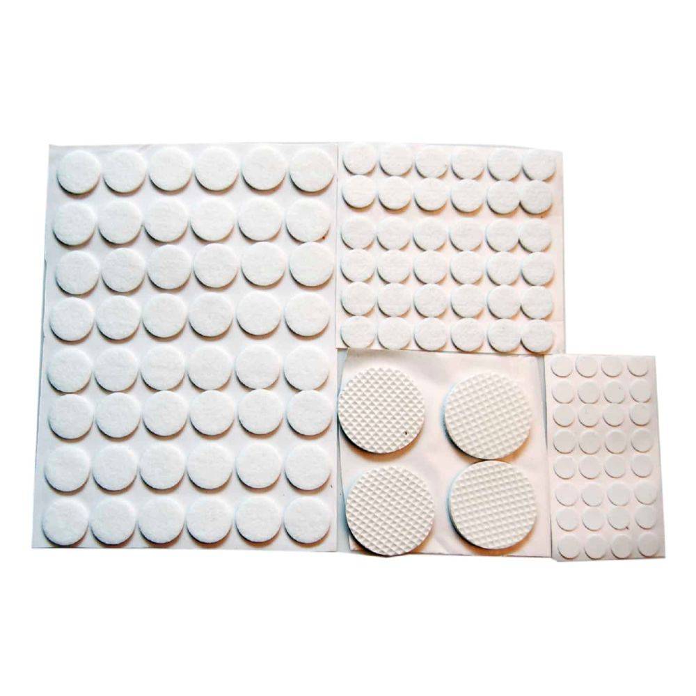 Filtpuder 125 stk sæt, Hvid - Møbelkompagniet