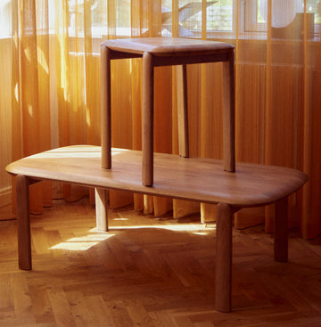 Struct Ecktisch, Eiche | 50x40