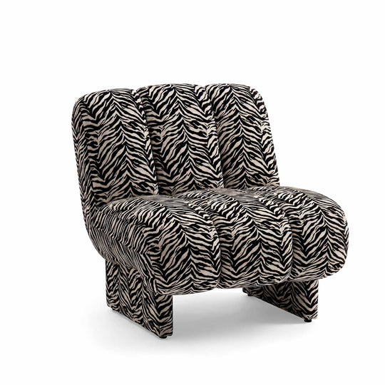 Kumo Loungesessel, Zebra