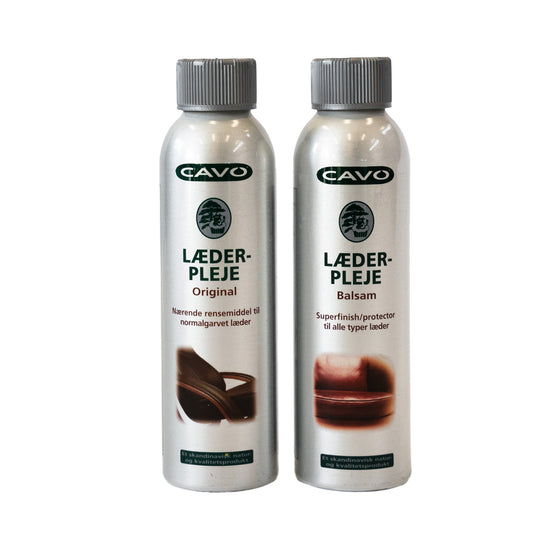 Lederpflege + Reinigungsset