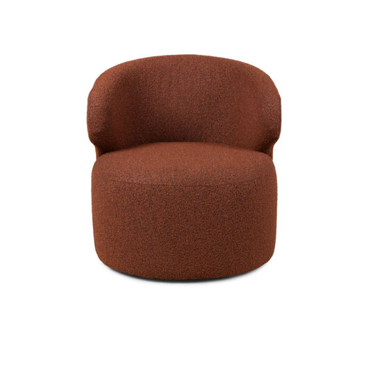 Monaco Sessel, Kupfer Bouclé