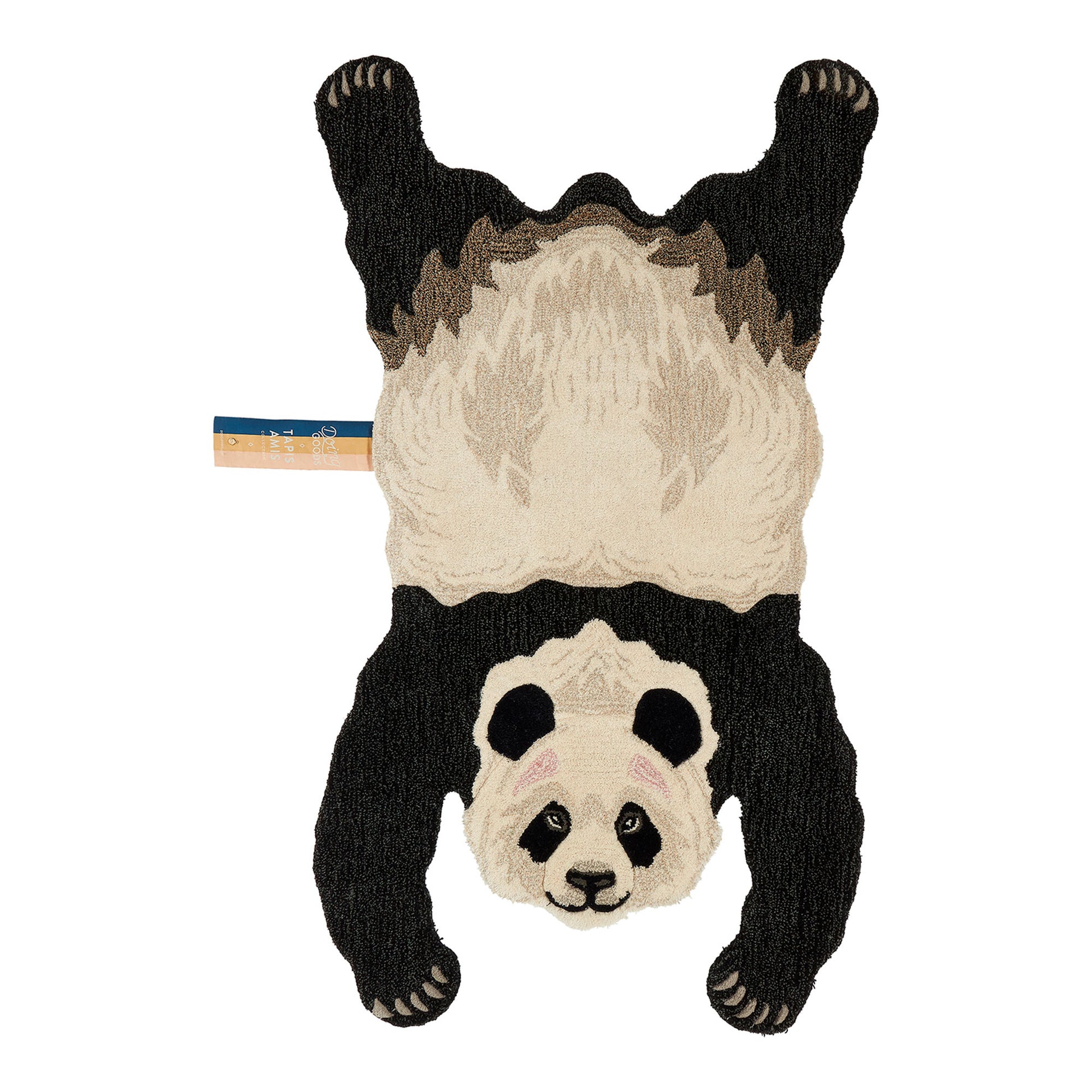 Panda tæppe, Doing Goods - 154x86 cm - Møbelkompagniet