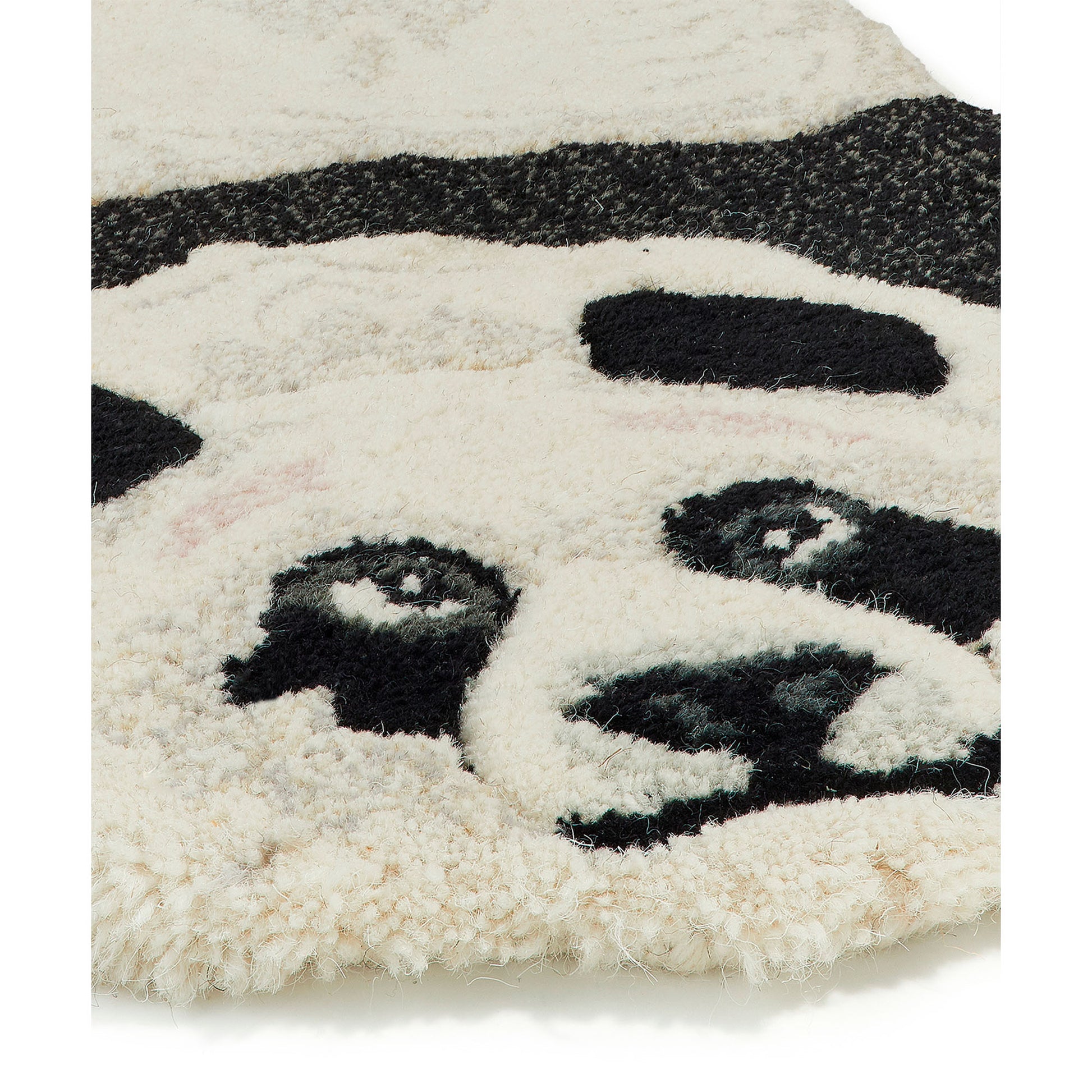 Panda tæppe, Doing Goods - 97x55 cm - Møbelkompagniet