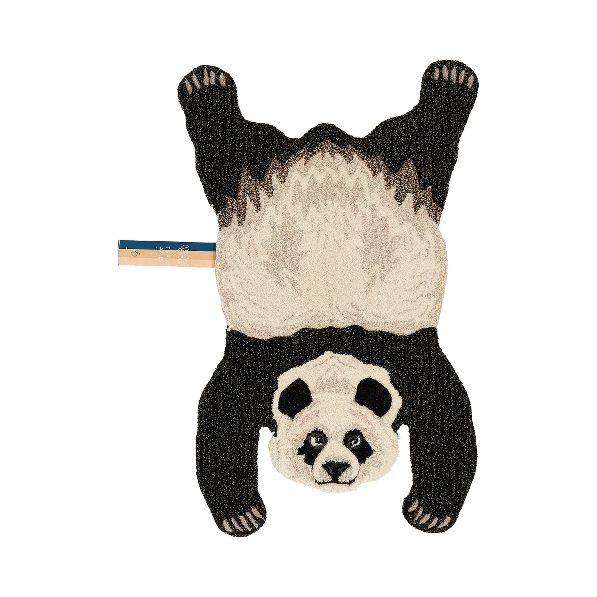 Panda tæppe, Doing Goods - 97x55 cm - Møbelkompagniet