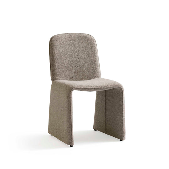 Skala Esszimmerstuhl, Crush Bouclé Grau/Beige