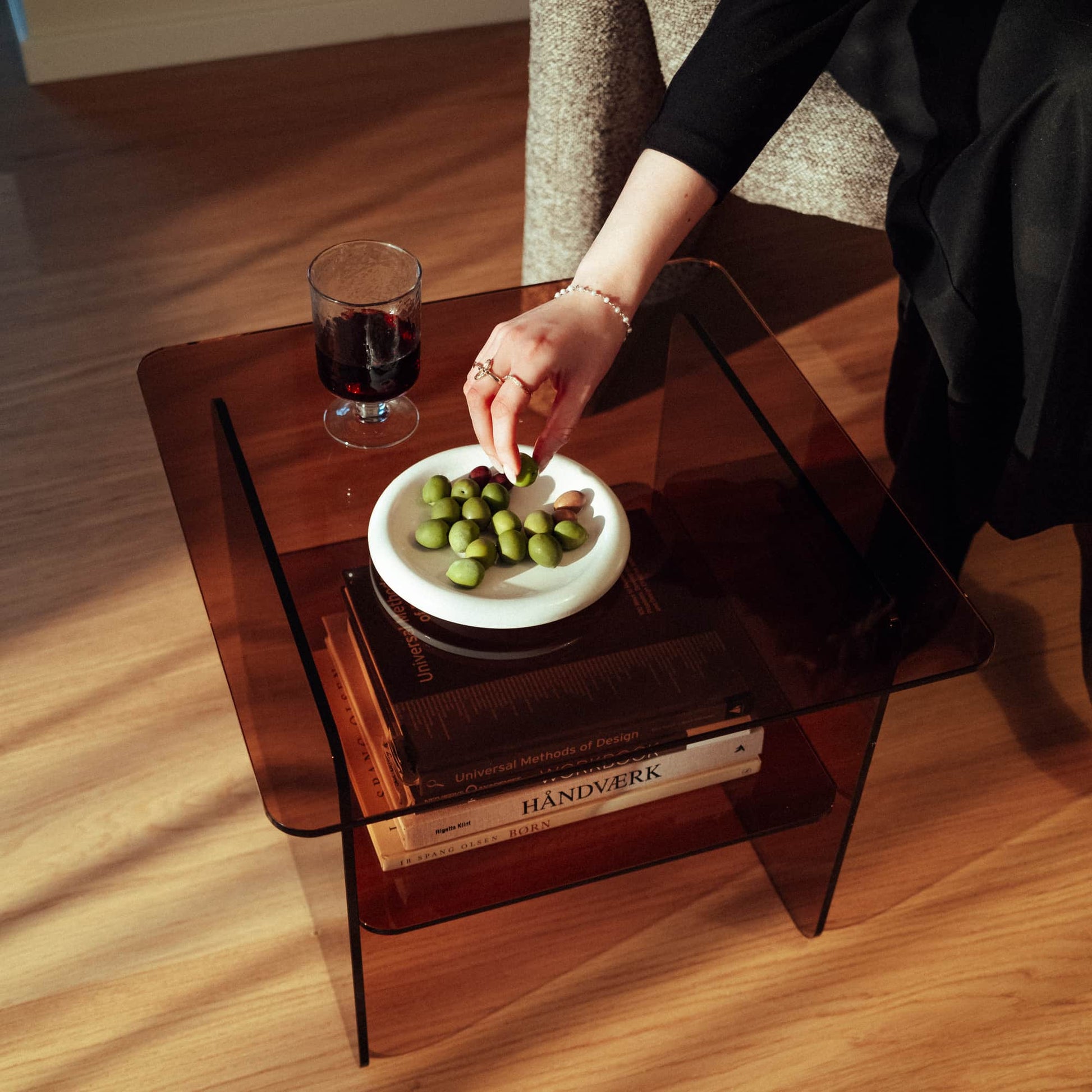 Vetro Ecktisch, Glas | 50x50 - Møbelkompagniet DE